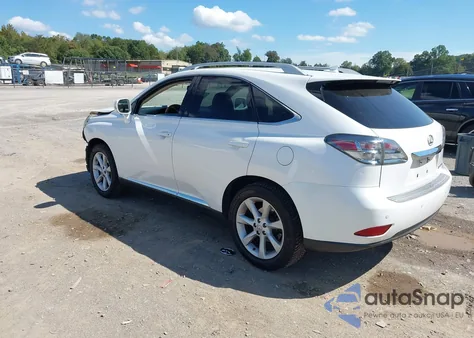 2012 Lexus Rx 350 z USA, uszkodzony, nr VIN 2T2ZK1BA3CC070868